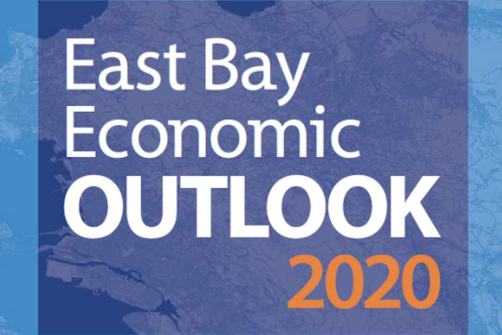 EBEO-1 Cover image of the words East Bay Economic Outlook 2020