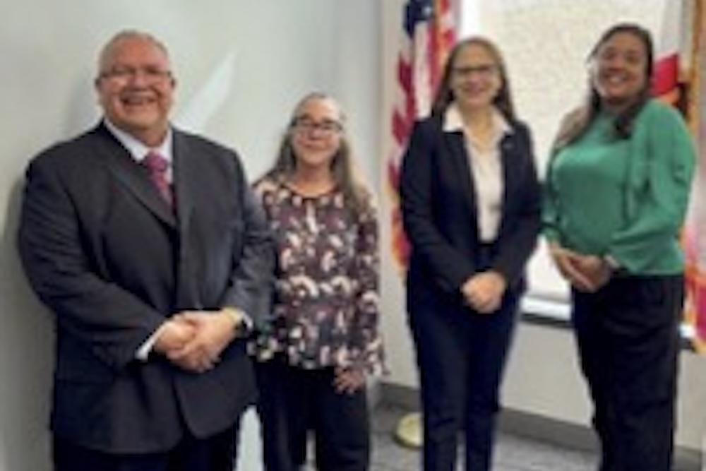 Blue image with people icon